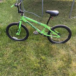 Mad Gear Free Style Green Bmx Bike 