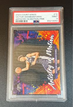 Victor Wembanyama 5/8 PSA 9 Super Limited
