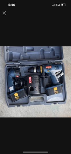 Ryobi Flashlight & Drill