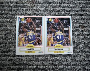 LaSalle Thompson Fleer 90 Cards 