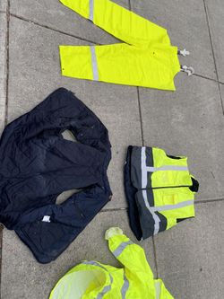 BIG AND TALL HI VIS SAFETY GEAR