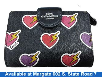 Coach H2454 Black Wallet