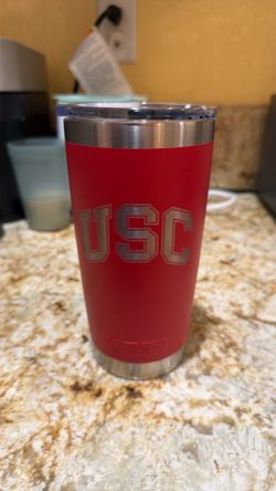 YETI Rambler 20oz USC red