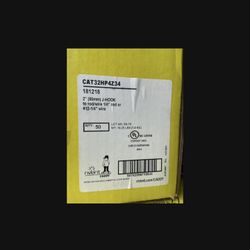 Boxes Of 2 “ J-Hooks. 50 Per Box.