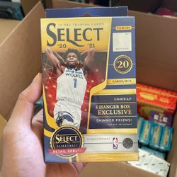 2020-2021 Panini NBA Select Hanger
