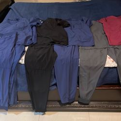  6 Sets Of Xl Scrubs Cherokee And Infinity Brand 