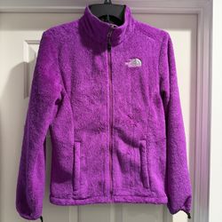 LIKE NEW The North Face Purple Full Zip Soft Fleece Jacket