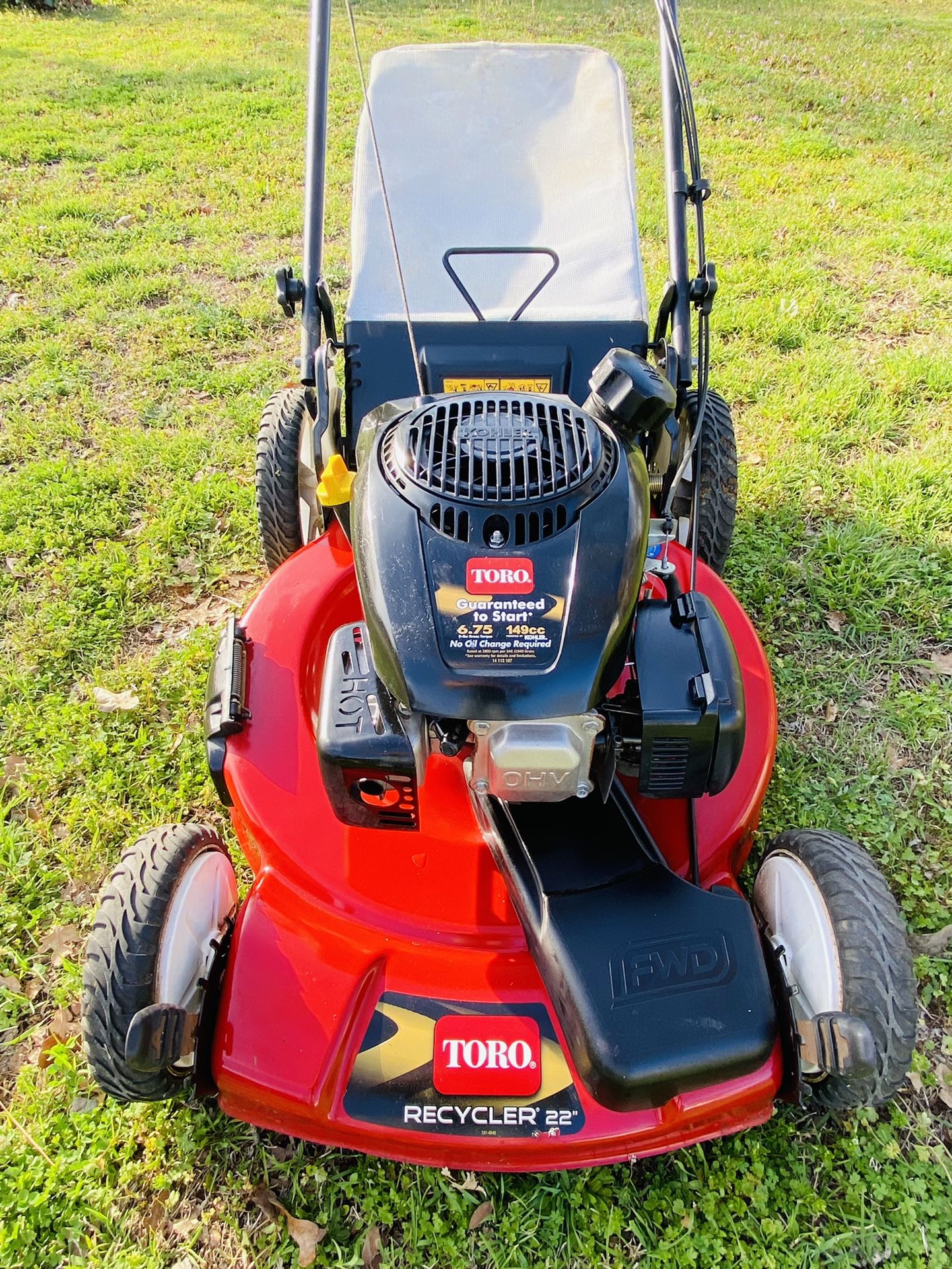 Avviatore A Strappo Per Tosaerba Toro Recycler 20370 Con Motore Kohler