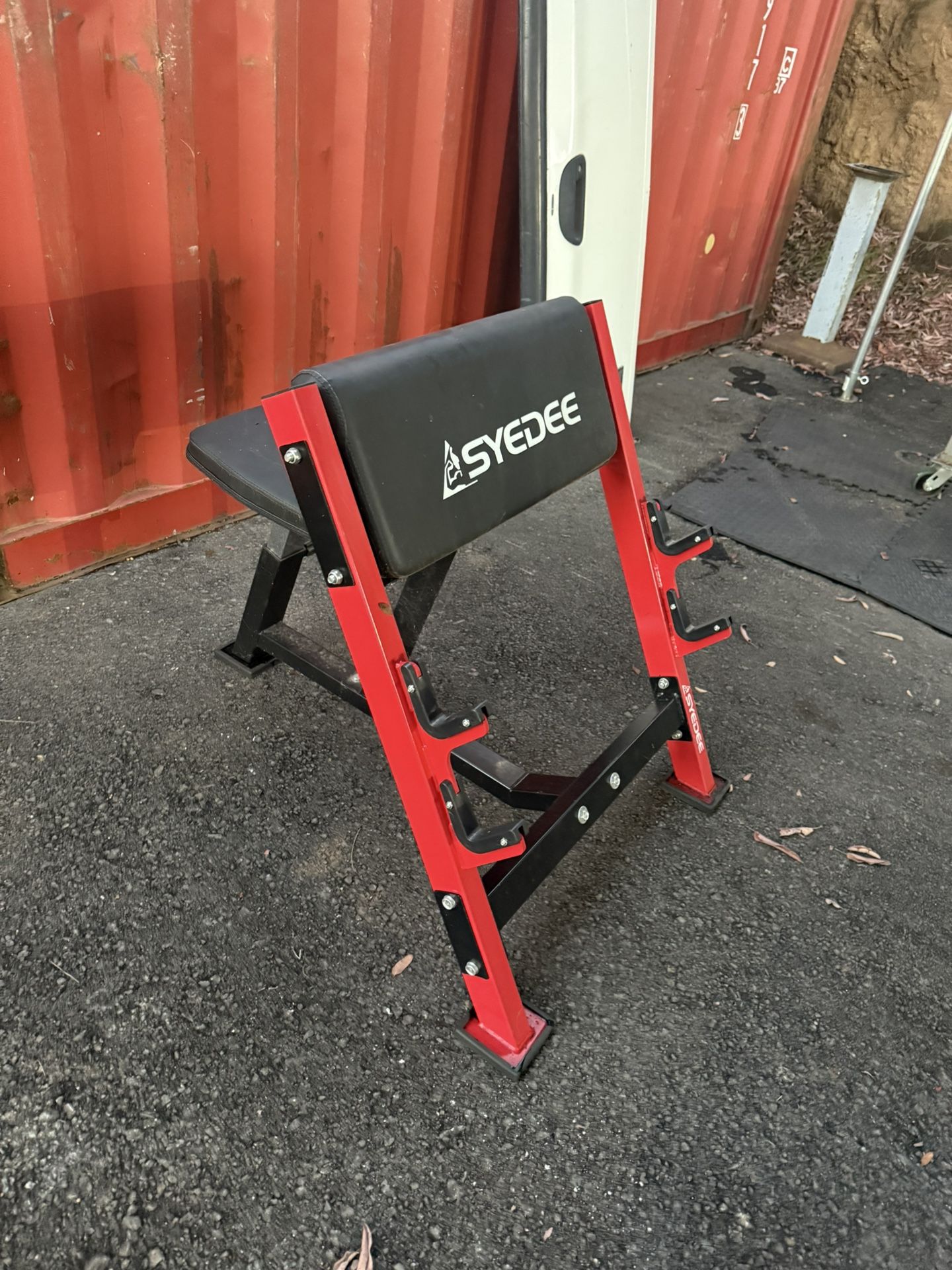 Preacher Curl Up Bench For Weight Training