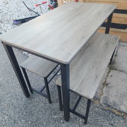 Small Grey dining  Table