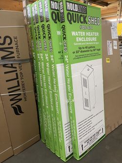 Water heater enclosure