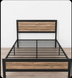 Bed frame queen size