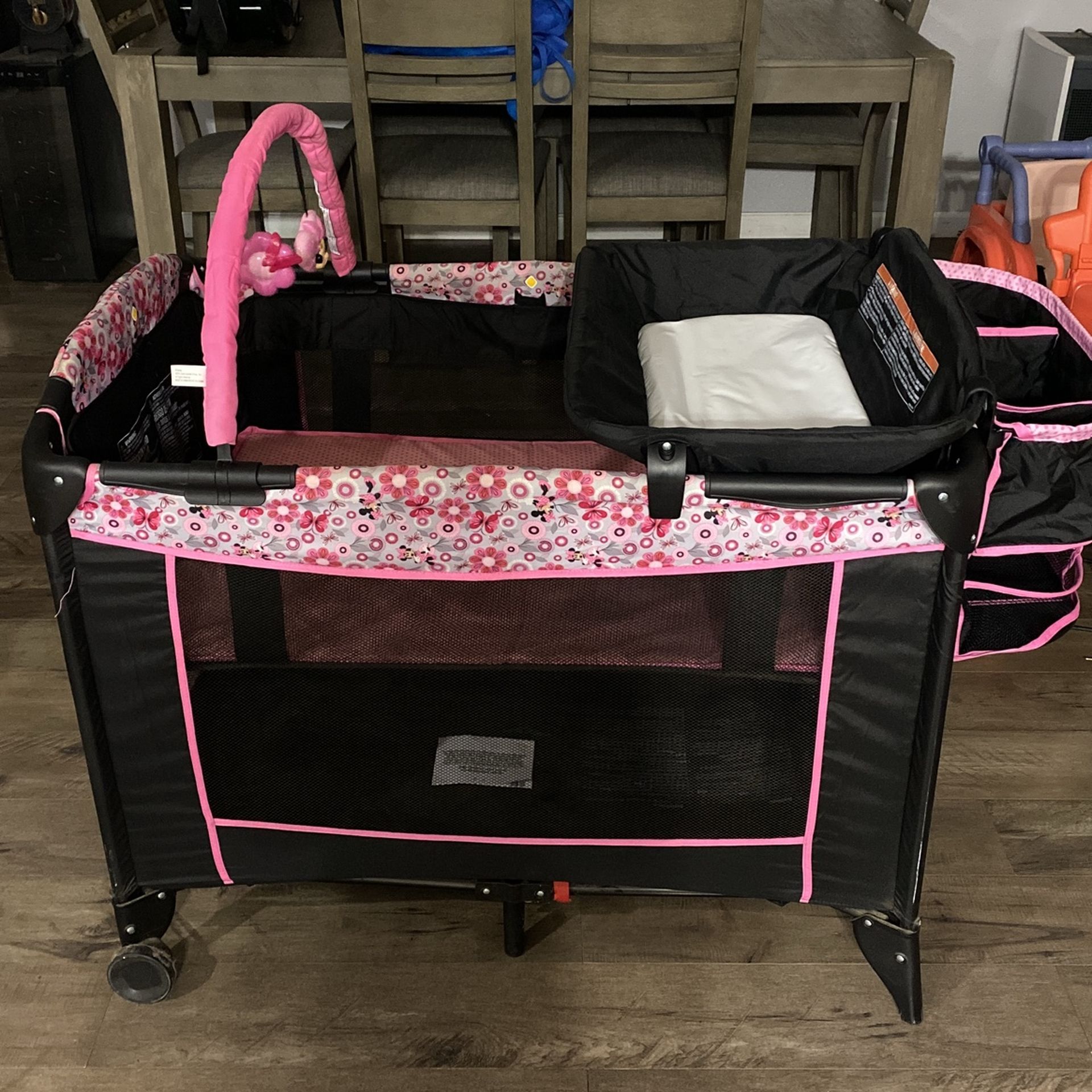 Bassinet Changing Table Play Pen