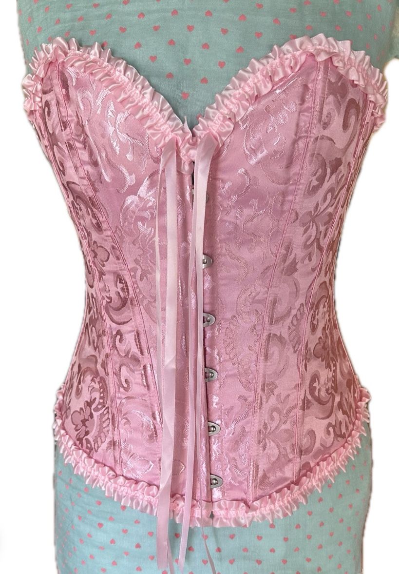 Pink Frilly Corset