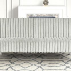Brand New Light Grey Futon Sofa Sleeper 