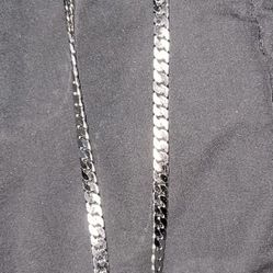 Stainless Steel 18 Inch Chain With Skateboard Charm