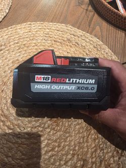 Milwaukee 6.0 Battery High Output
