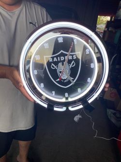 Raiders clock