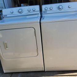 MAYTAG SET WASHER AND ELECTRIC DRYER WORKING PERFECT 
