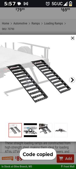Trailer ramps