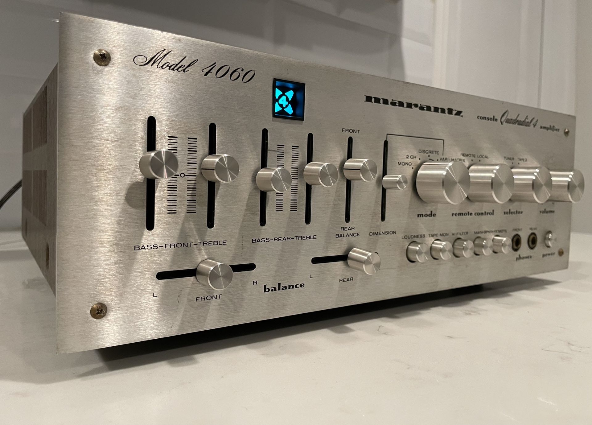 Vintage Marantz Quadradial 4 Console Integrated Amplifier