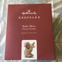 Hallmark Dumbo, Baby Mine Porcelain Ornament