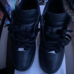 black air force ones