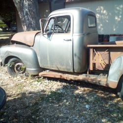 52 Chevy Pickup Restorable