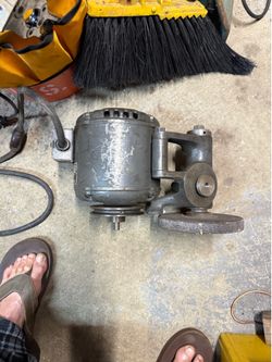 Vintage Tool Post grinder 6 inch grinding wheel