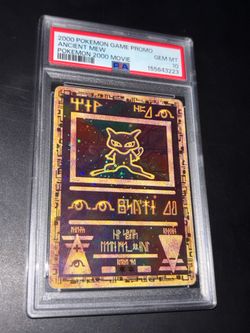 PSA 10 ANCIENT MEW 2000 MOVIE POKEMON CARD