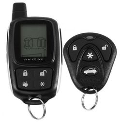 Car alarm system WITH INSTALLATION. Paging remote and remote start