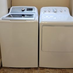 GE Energy Star Deep Fill Quiet Wash Washer & Dryer