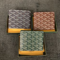 Goyard Burgundy Victorie Wallet