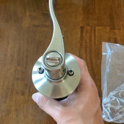 Schlage Door Lever (Polish Nickel)