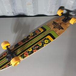 39" Floral Duster Longboard Skateboard