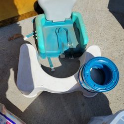 Baby Chair /3 Diaper Genie Refills Toilet Step
