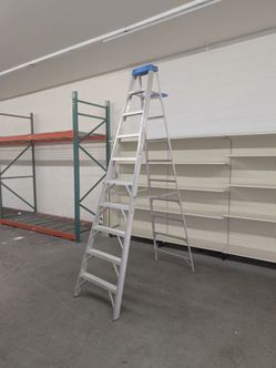 The Werner 10 ft. Aluminum Step Ladder
