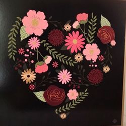 ❤️ HEART WALL FRAMED ART