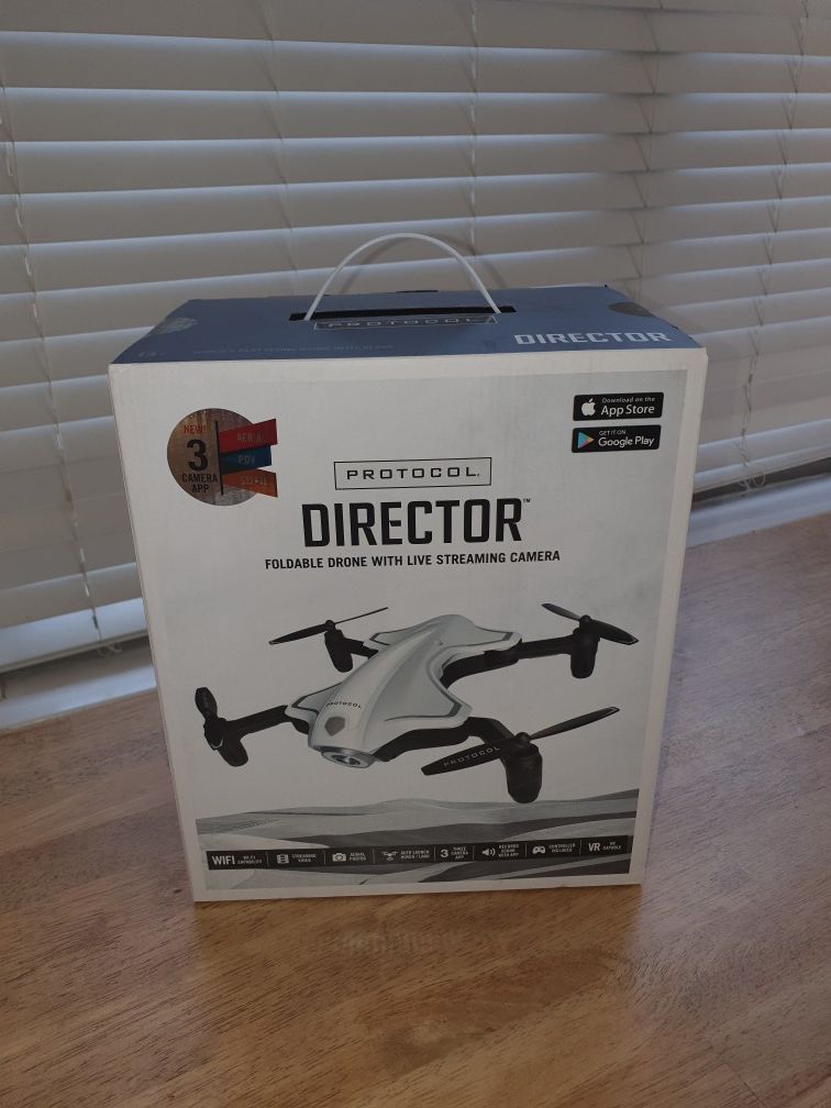 Drone Protocol Director - Foldable camera drone