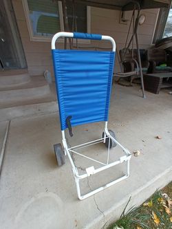 Foldable Luggage Beach Cart 35" x 15.5"
