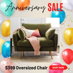 3 Colors Oversized Accent Chair