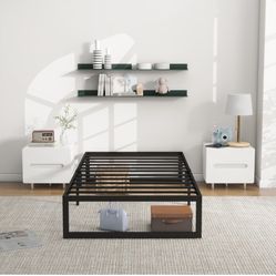 Twin Bed Metal Frame 