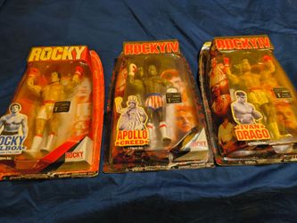 RARE! ROCKY COLLECTIBLE ACTION FIGURES!