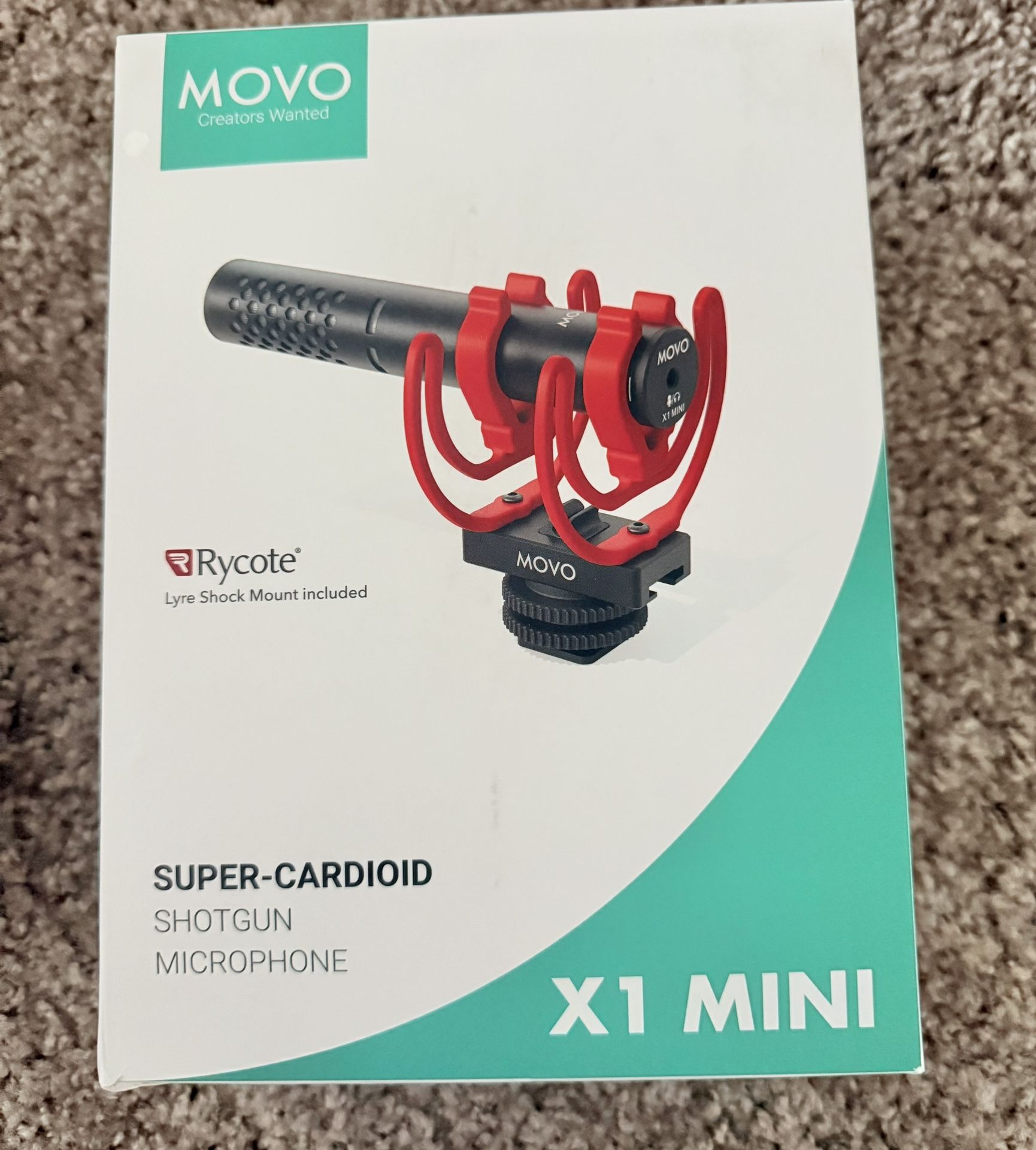 MOVO Creators Wanted Shotgun Microphone