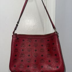 Red & Black MCM bag
