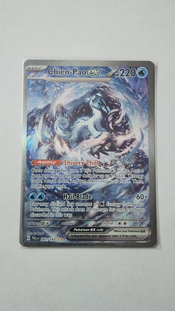 Chien-Pao ex - 261/193 - SV02: Paldea Evolved (PAL) Pokemon Cards