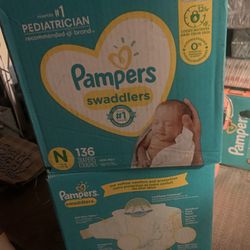 Pampers diapers 