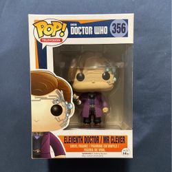 Funko Pop. DOCTOR WHO. ELEVENTH DOCTOR/MR CLEVER 