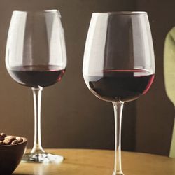Wine Glasses Set Of 6 New 