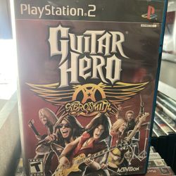 Guitar Hero Aero Smith (no Guitar) PS2